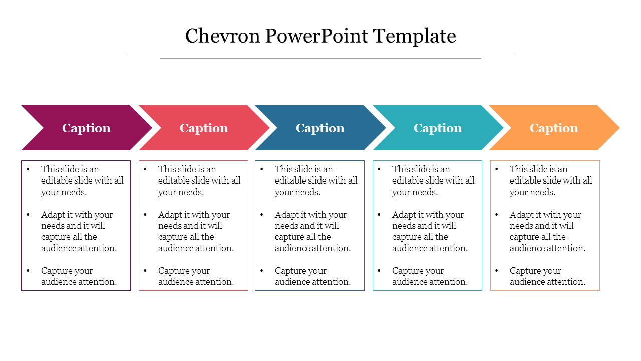 Chevron Template For Powerpoint